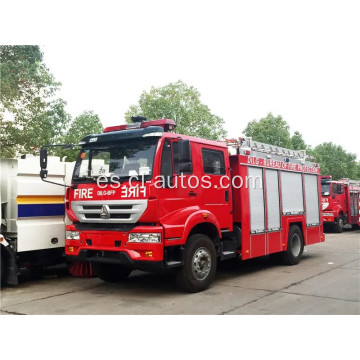 10tons Sinotruk Howo Camión de lucha contra incendios de bosque